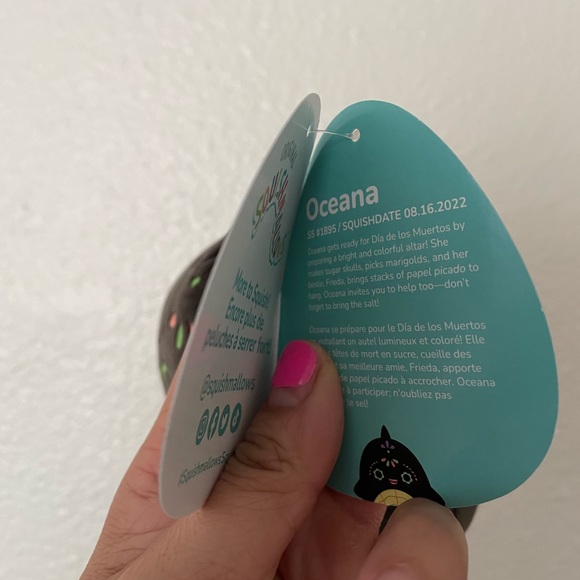 OCEANA 5” NWT DOTD squishmallow - Picture 3 of 3